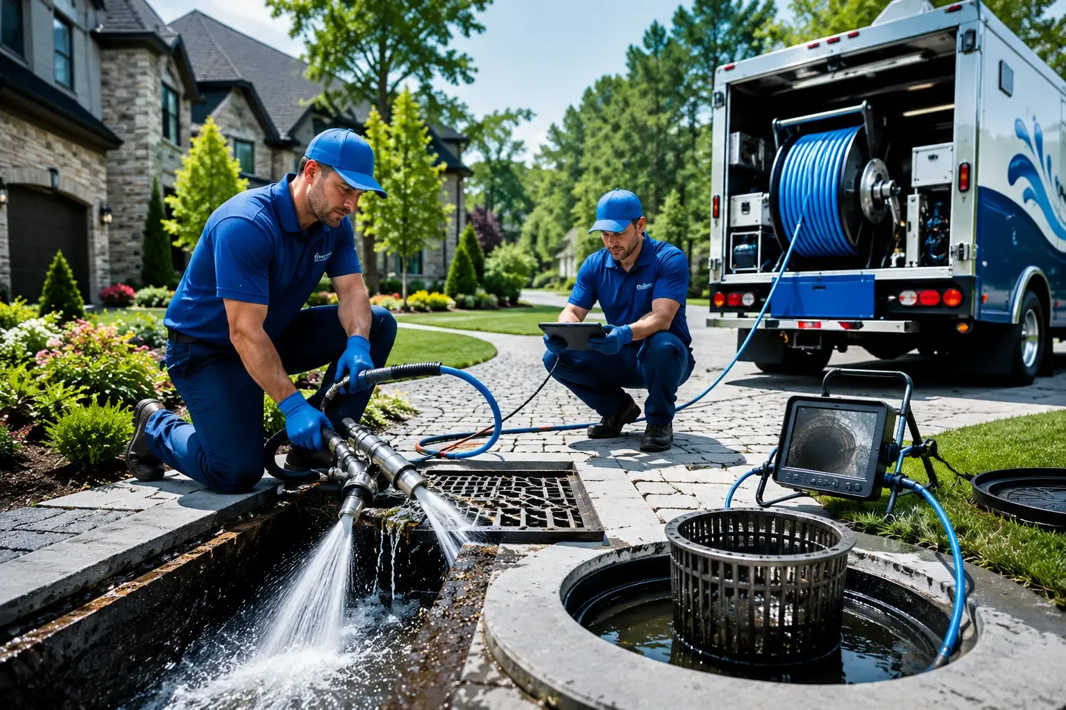 Local outdoor drain cleaning professionals in Campton, KY